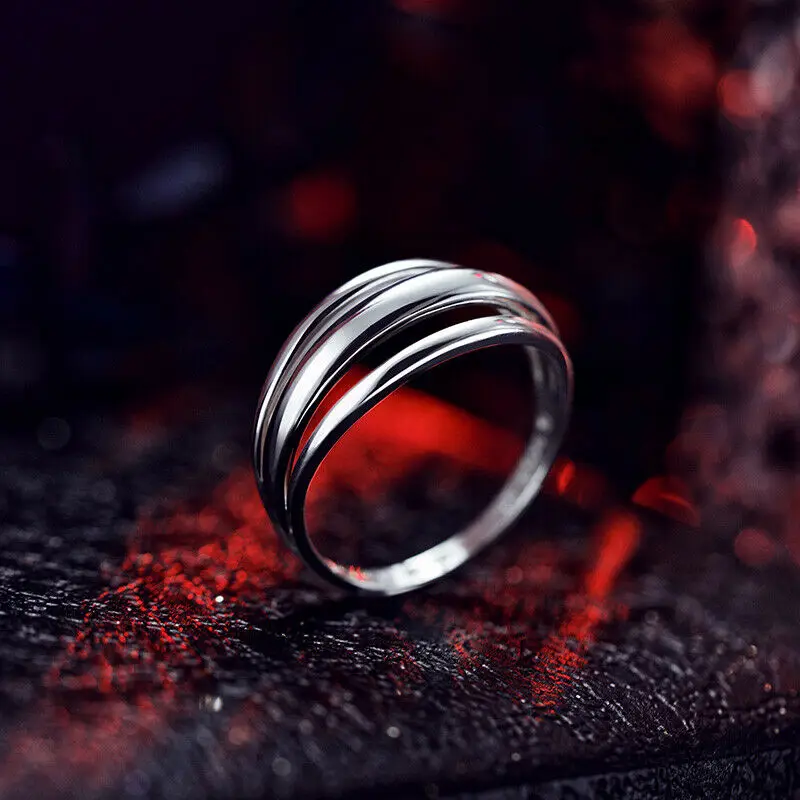 K Project Suoh Mikoto Homra Silver Ring Cosplay Jewelry US SIZE10 Xmas Gift 61mm 