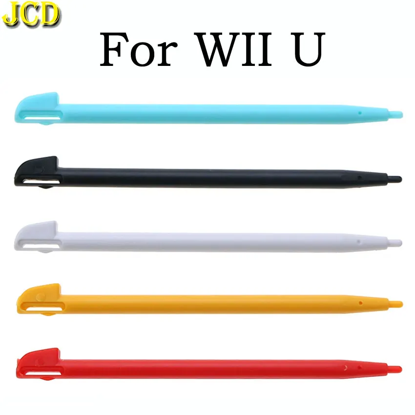 JCD 5PCS Mobile Touch Stift Touchscreen Bleistift Für WIIU Slots Hartplastik Stylus Stift Für Nintend Wii U spielkonsole