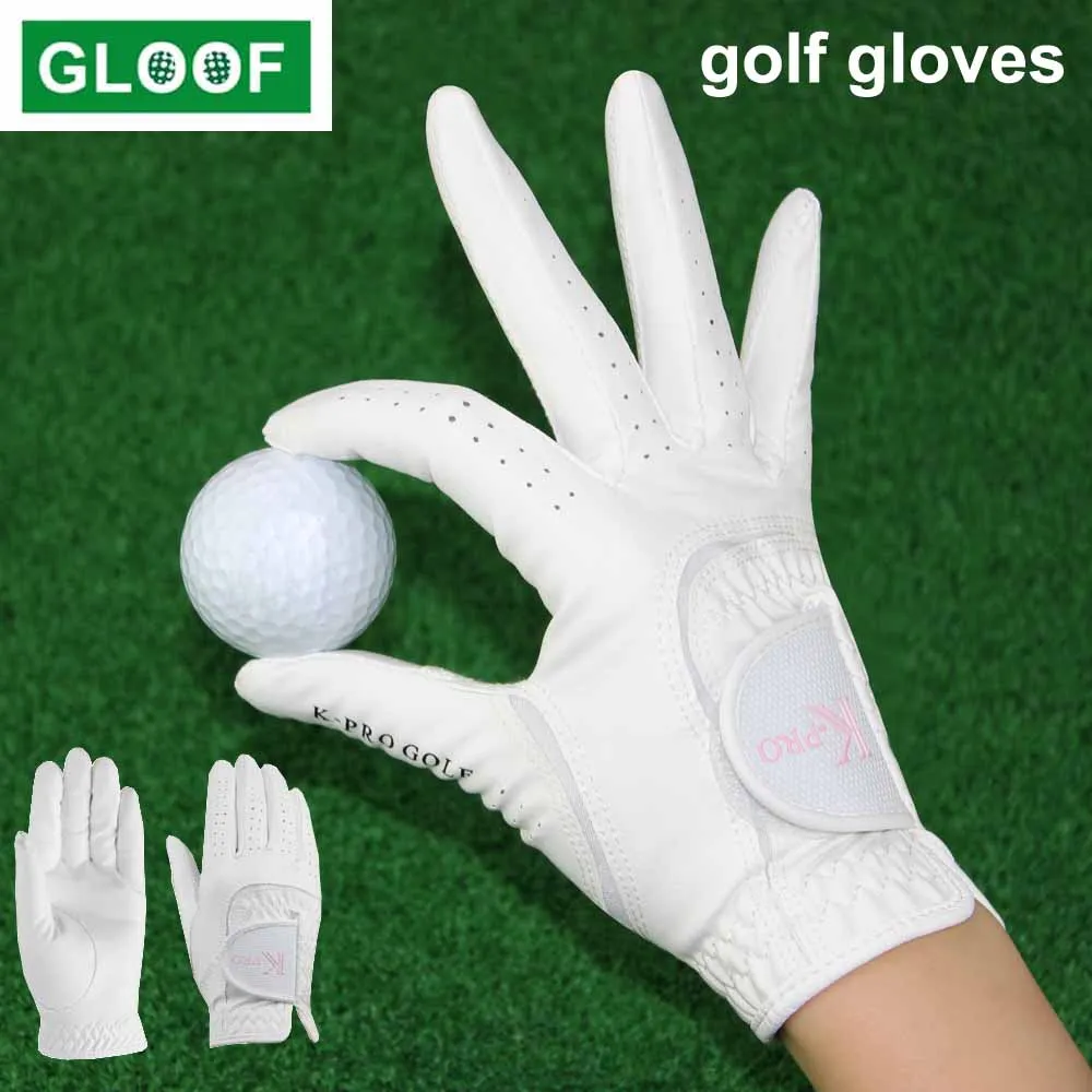 Women's Microfiber Soft Fit Golf Gloves - Durable, Anti-Skid & Breathable