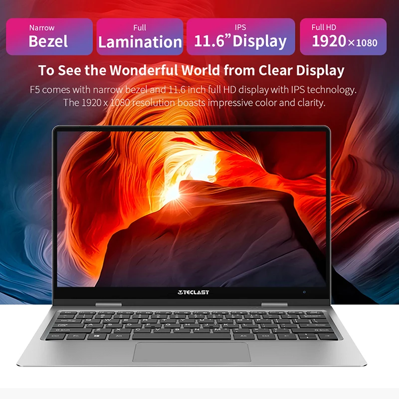 Teclast F5 Laptop Intel Gemini Lake N4100 
