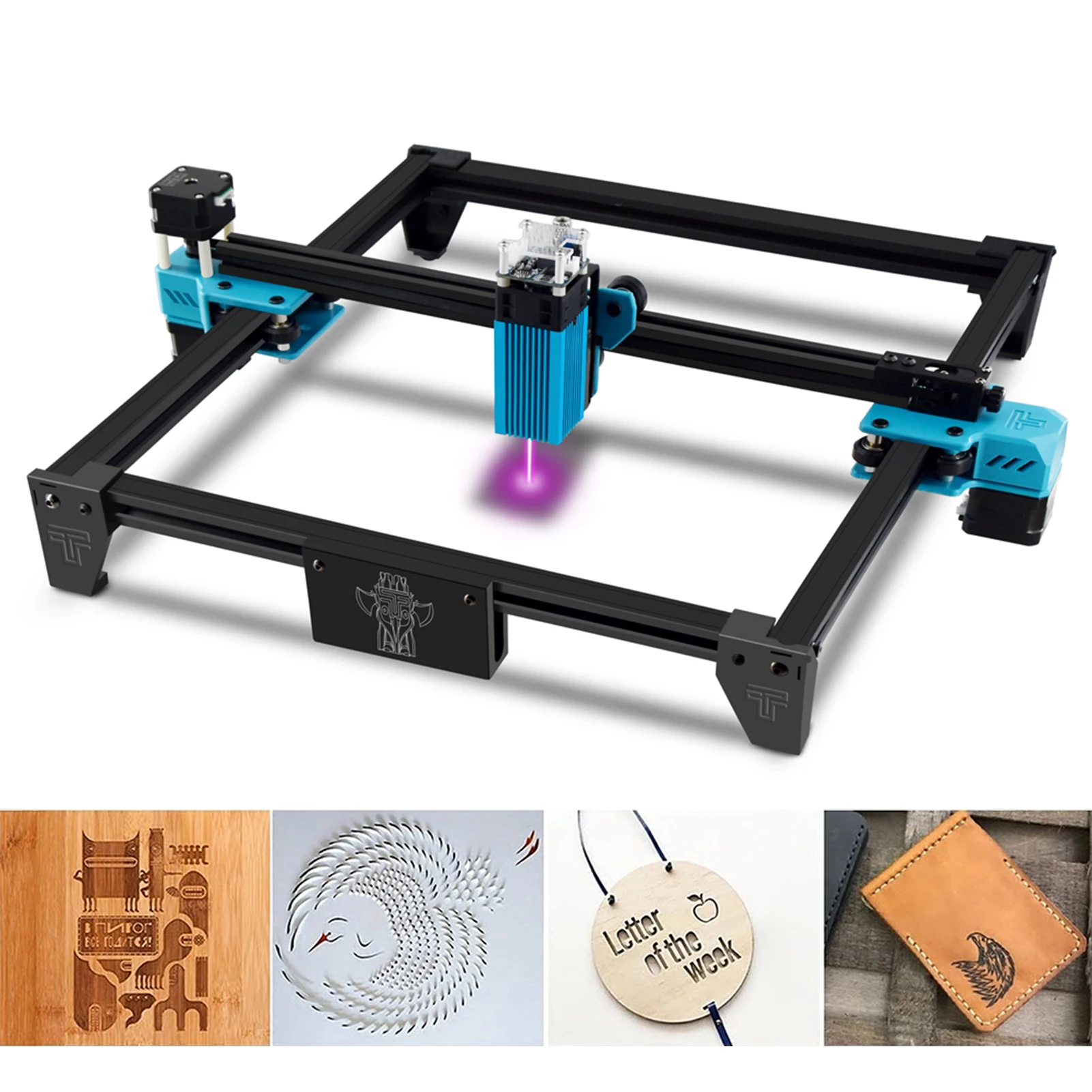 40W Totem S Laser Engraving Machine DIY Frame Fast High Precision Cut For Metal Wood Stainless Steel Printer Cutter