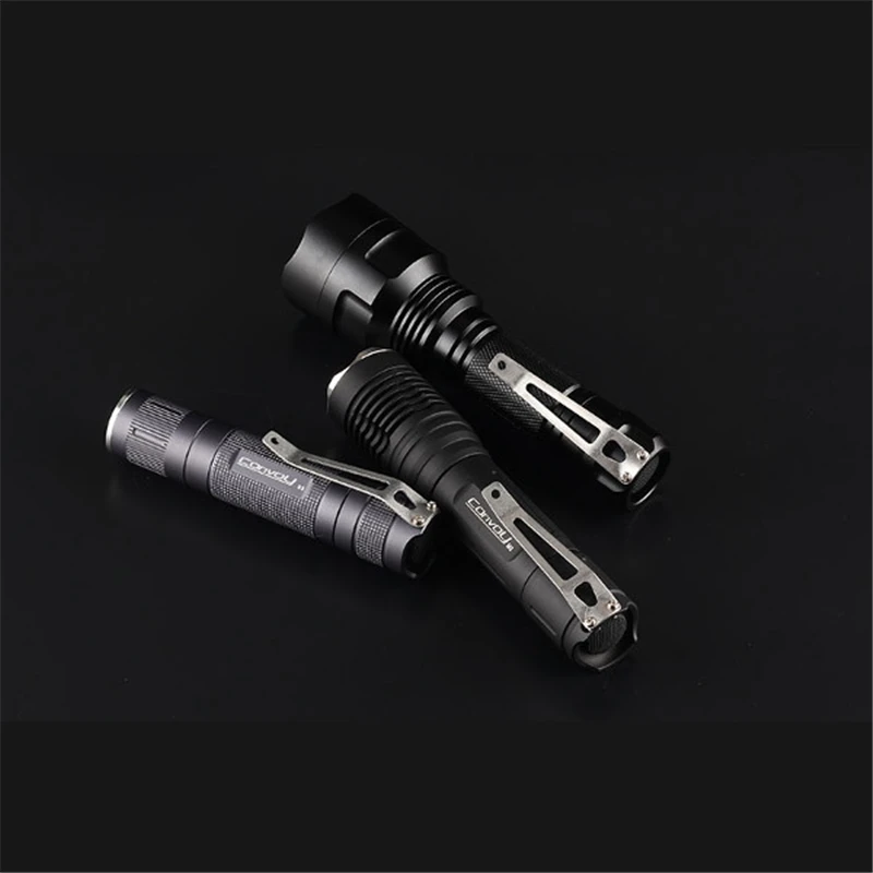 

Stainless Steel Torches Flashlight Holding Clamp Belt Pockets Clip For S2 S3 S4 S5 S6 M1 M2 C8 Flashlight Lighting Accessories
