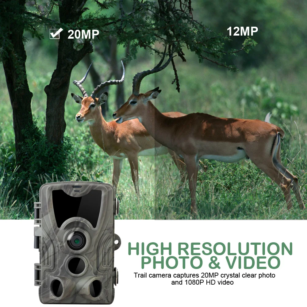 20MP HD 1080P наружная охотничья камера, скаутская камера для дикой природы, ИК камера ночного видения для наблюдения, Дикая камера, новинка,, O22