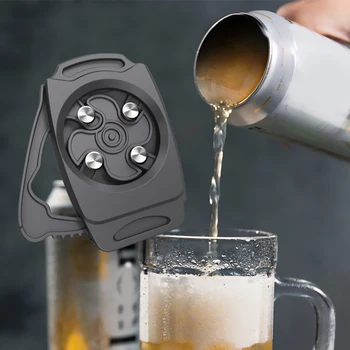 

Go Swing Universal Topless Can Opener Ez-Drink Opener Beer Bottle Opener Manual Can Opener Kitchen Tool Beer Bar Accessories