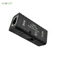 

Free Shipping POE Injector Gigabit single port passive POE Power supply module DC12-52V