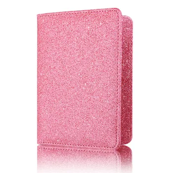 

Bling Antimagnetic Passport Package Women Certificate Bank Credit Card Holder Travel ID Card Passport Portable Wallets Fashion