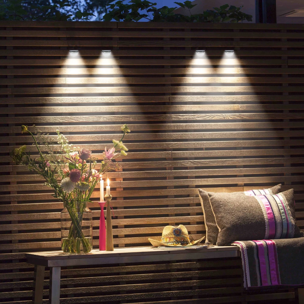 

LED Solar Light Outdoor Lamp Wall Light Waterproof Solar Powered Sunlight Spotlight for Garden Decoration