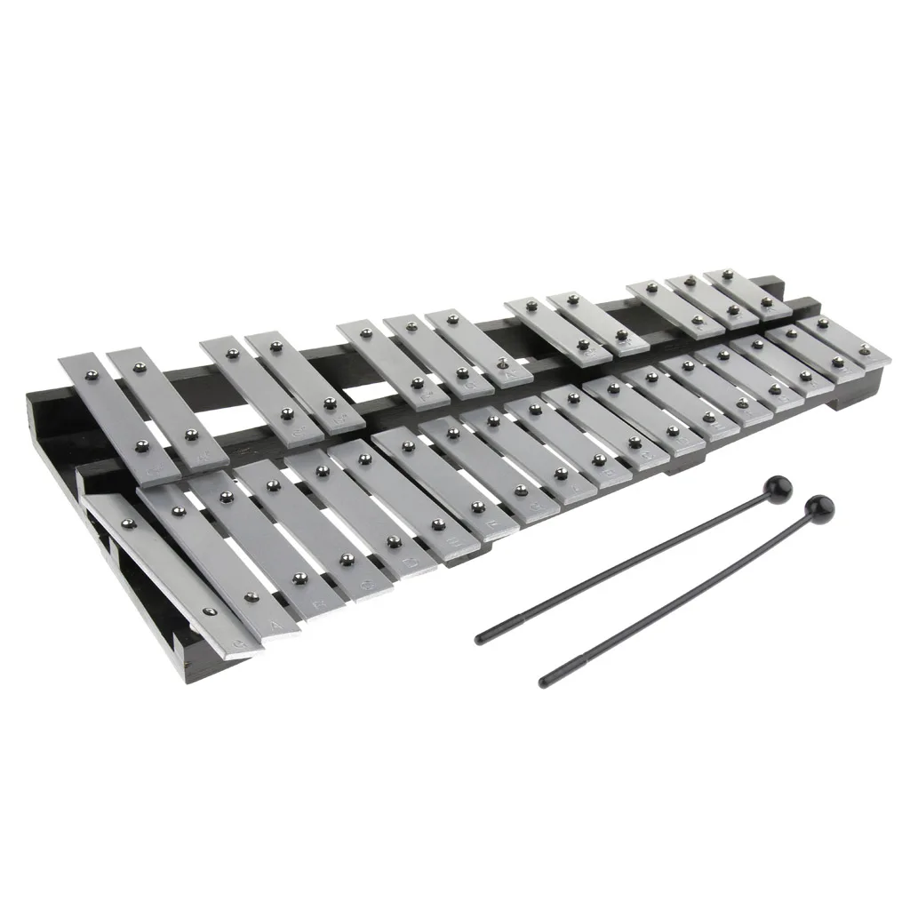 Профессиональный 30 тон Glockenspiel ксилофон перкуссия комплект для любителей