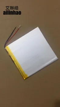 

ailinhao new Universal Irbis Battery For Irbis TZ862 3G Tablet Battery 5000mAh inner 3.7V 35100100 Battery