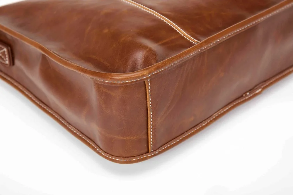 Большая емкость Мужская сумка для ноутбука брендовая PU кожаная сумка деловая Офисная женская сумка на плечо винтажная Мужская Дорожная сумка ретро
