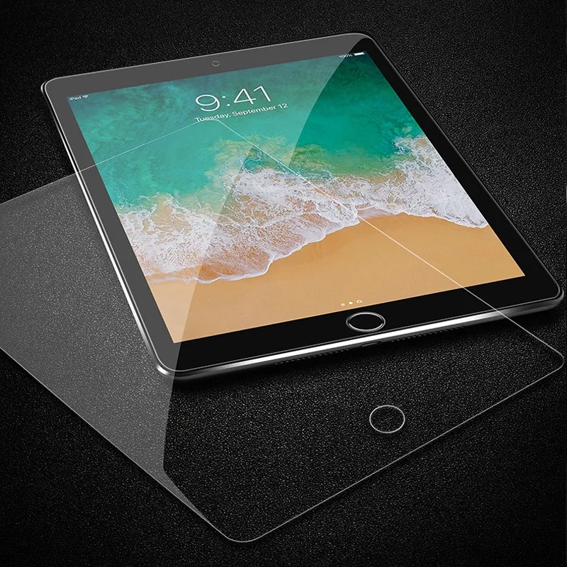С уровнем твердости 9H 2.5D закаленное Стекло для iPad Mini4 Mini5 Мини-1/2/3 Air Air2 2/3/4 9,7 Pro 11 10,5 защита экрана планшета защитная пленка
