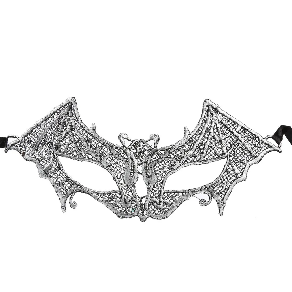 Patchwork Masquerade Lace Mask Cat woman Halloween Cutout Prom Party Mask Accessories beautiful mascaras de latex realista
