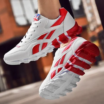 

2020 Mens Anti Slip Running Shoes Outdoor Breathable Walking Shoes Spring Summer Colors Size 39-46 Comfortable Sport Sneakers