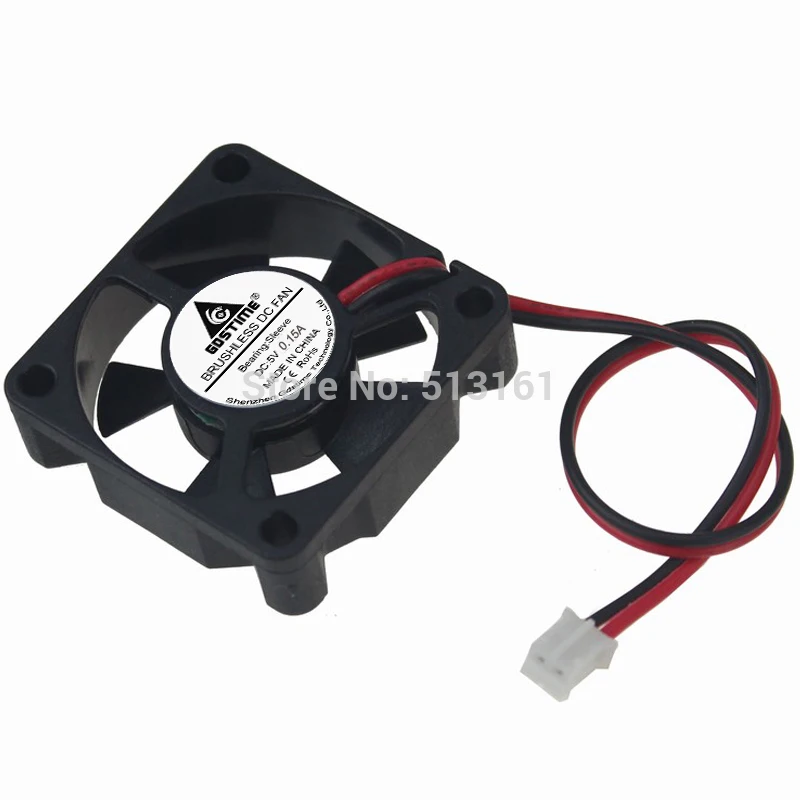 1PCS Lot Gdstime 35x35x10mm 3510S 35mm 5V 2Pin Small Ventilation PC 