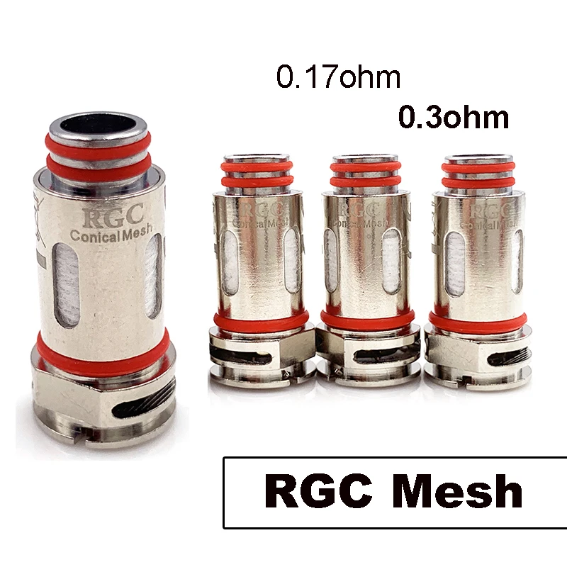 Vmiss 5 шт./кор. RPM80 КПК катушки 0.17ohm 0.3ohm конический сетки головка для Дракон Pro Pod