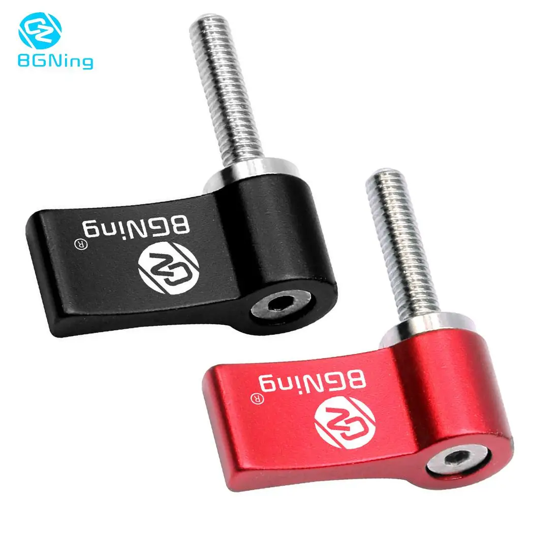 Camera accessories camera screw mount screw mount adapter metal screw adapter camera double ball heads camera mount bracket camera ball head mount BGNing aluminum L-type tighten handle screw locking 7-shaped adjustable knob screw M5 M4 for DSLR camera