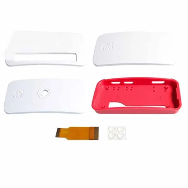 Для Raspberry Pi ZERO W Оригинальный корпус красивый пылезащитный красный и белый