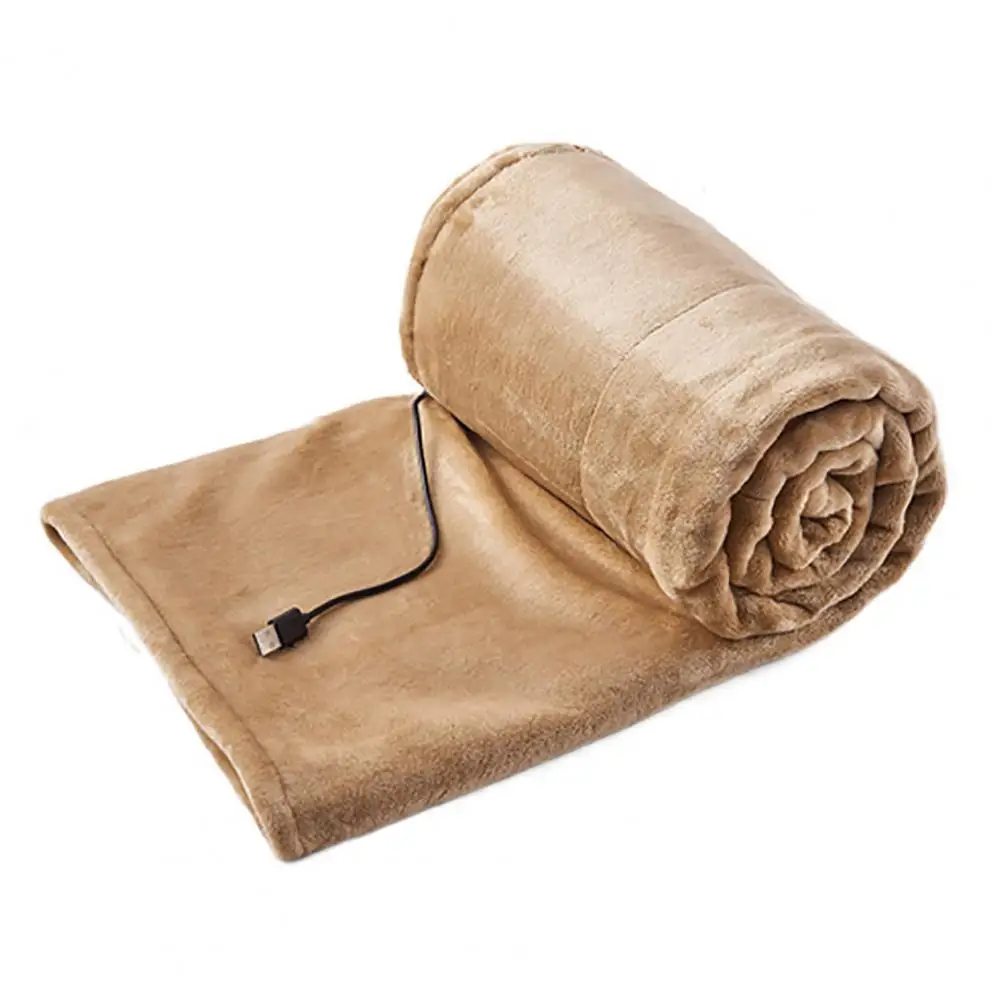 Practical Electric Blanket Thickened USB Charging Large Heating Range Fine  Stitch Electric Heated Blanket Throw - AliExpress