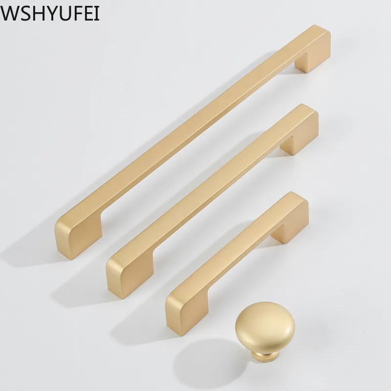 

New style Nordic light luxury wardrobe drawer small handle Furniture door handle TV cabinet handle Home hardware WSHYUFEI