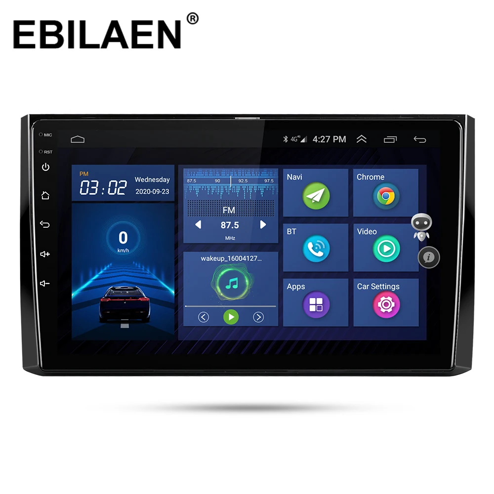 Автомагнитола EBILAEN мультимедийный DVD плеер для Skoda Kodiaq 2017 2018 Android 10 0 1Din Авторадио GPS