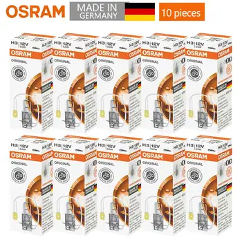 

OSRAM Original H3 Car Halogen Head Lamp Auto Bulb Standard bulbs 12V 55W 3200K 64151 10PCS