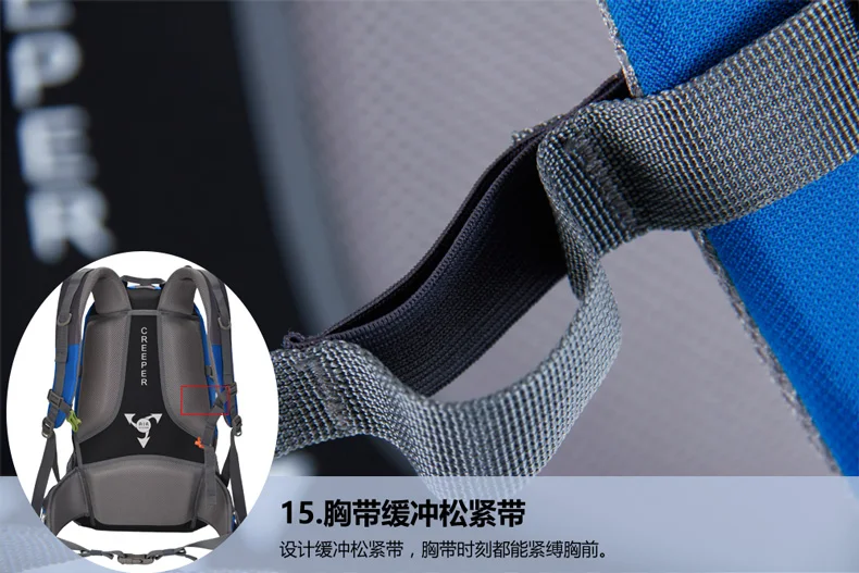 Creeper 40L профессиональный водонепроницаемый рюкзак для спорта на открытом воздухе альпинистский Кемпинг походный рюкзак для горного туризма сумка