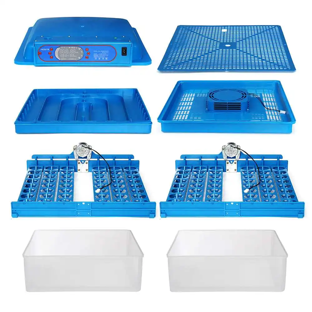 New Incubator 72/ 96 / 112 / 120 s Capacity Temperature Control Digital Display Hatcher Automatic s Turning