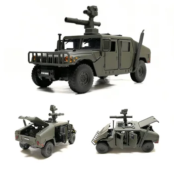 

Toy Car Model Jk Military Hummer Metal Birthday 1:32 Children For Boys > 3 Years Old No Fire