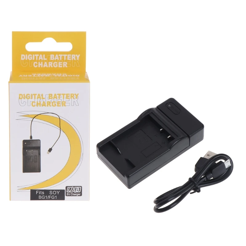 Caricabatterie Usb Np-Bg1 Per Sony Cybershot Dsc-Hx30V Dsc-Hx20V Dsc-Hx10V Nuovo P9Jd