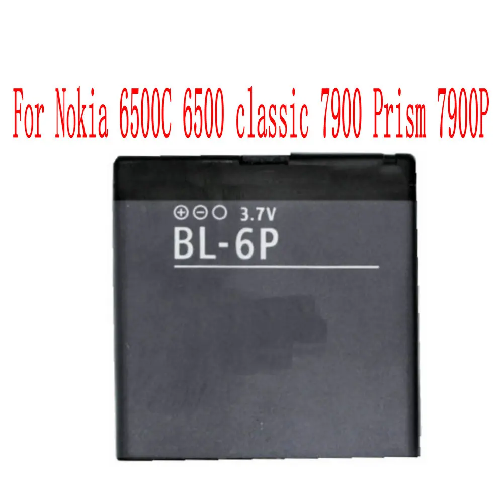 

New High Quality 830mAh BL-6P Battery For Nokia 6500C 6500 classic 7900 Prism 7900P Cell Phone