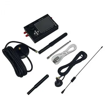 شراء 1MHz-6GHz PortaPack H2 كامل المواصفات جهاز الإرسال والاستقبال اللاسلكي عدة ث/0.5ppm TCXO للتحكم هاكررف واحد SDR