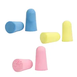 Bouchons d'oreilles en mousse souple, isolation phonique, Anti bruit, sommeil, voyage, réduction du bruit 