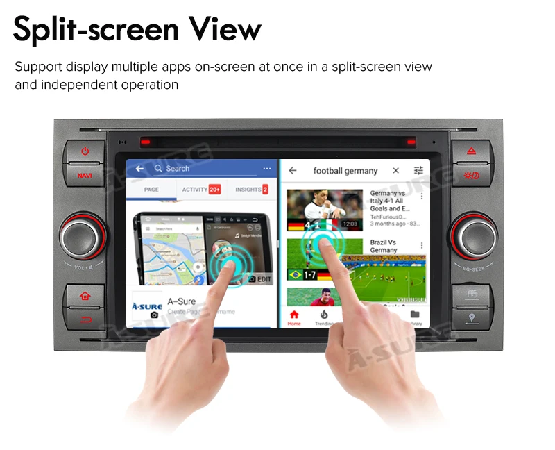 Flash Deal A-Sure 2 Din 8 Core 4GB RAM Android 9.0 Car Radio GPS DVD Player Navigation For Ford Transit Galaxy Focus Mondeo Fiesta C-Max 16 Flash Deal A-Sure 2 Din 8 Core 4GB RAM Android 9.0 Car Radio GPS DVD Player Navigation For Ford Transit Galaxy Focus Mondeo Fiesta C-Max 16