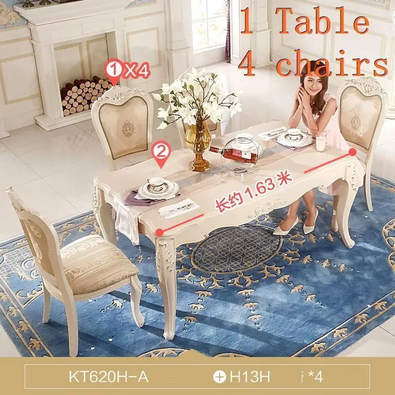 Version I Eet Tafel Pliante Set De Salle A Manger модеран Meja Makan Tavolo европейский стол Меса комедор Bureau Tablo обеденный стол - Цвет: Version I