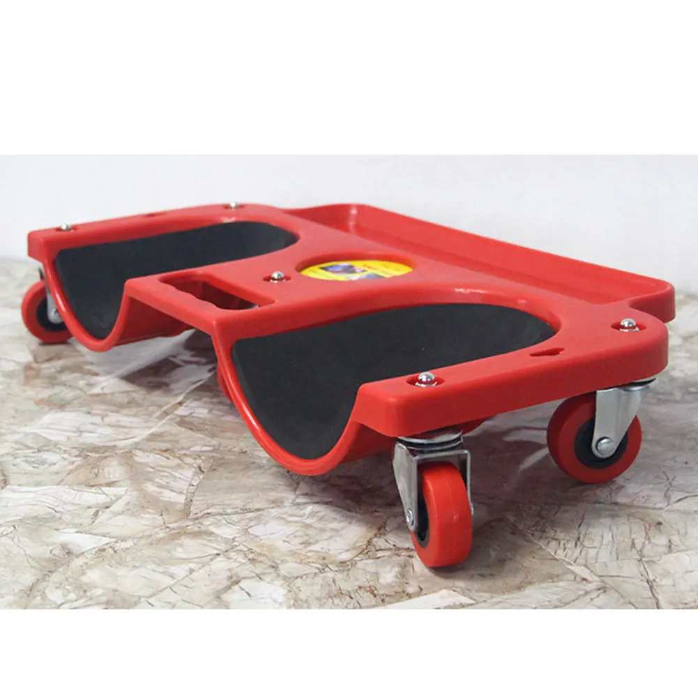 Rolling Knee Protection Pad with Wheels Built in Foam Padded Creeper Platform laying tile or vinyl auto repair protecting knees