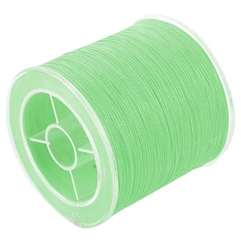 

500M 50LB Colorful 4 Strands Multifilament PE Braid Fishing Line (Light Green)