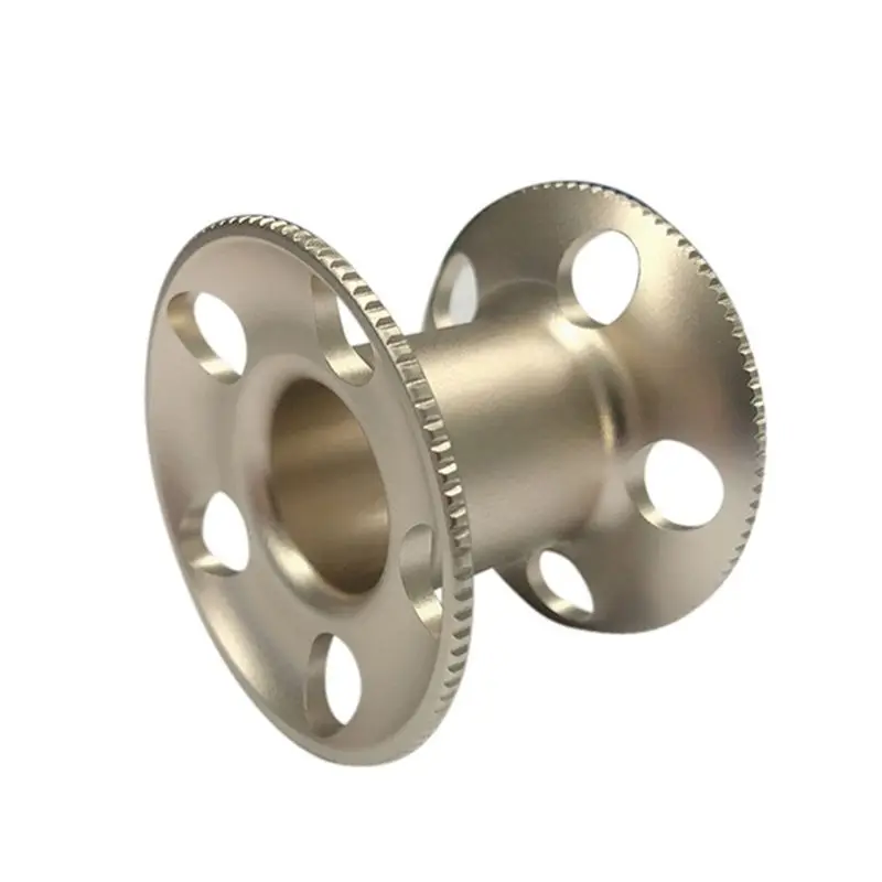 Five Hole Wire Wheel Spool Aluminum Alloy Diving