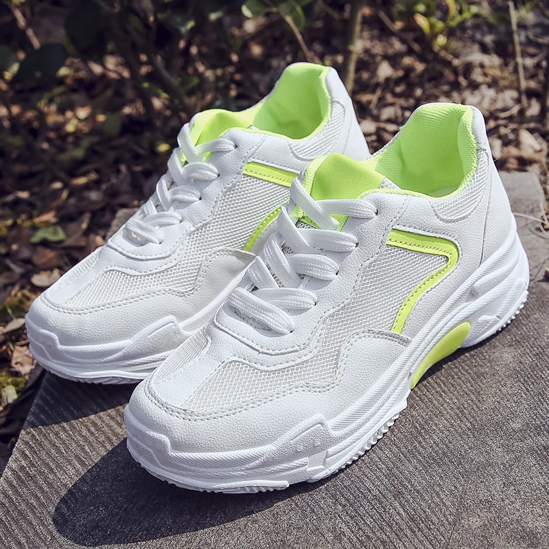 

Dad New Style Korean-style Breathable Spring xia ji xie Women's INS Super Fire Sports Versatile Harajuku Whole Transaction Rubbe