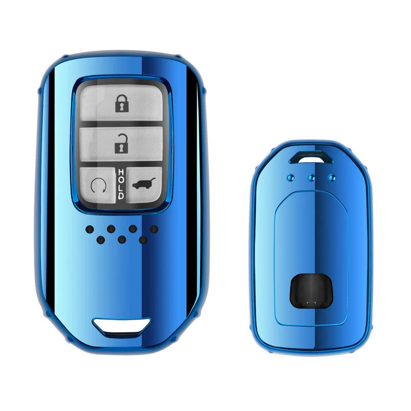 Portachiavi con custodia completa per chiave a distanza per auto in TPU per Honda Accord Civic CR-V XR-V MK10 Spirior Pilot Fit City Freed Jade Key Protect - He44b14948f344880a2110d4837d2fb624