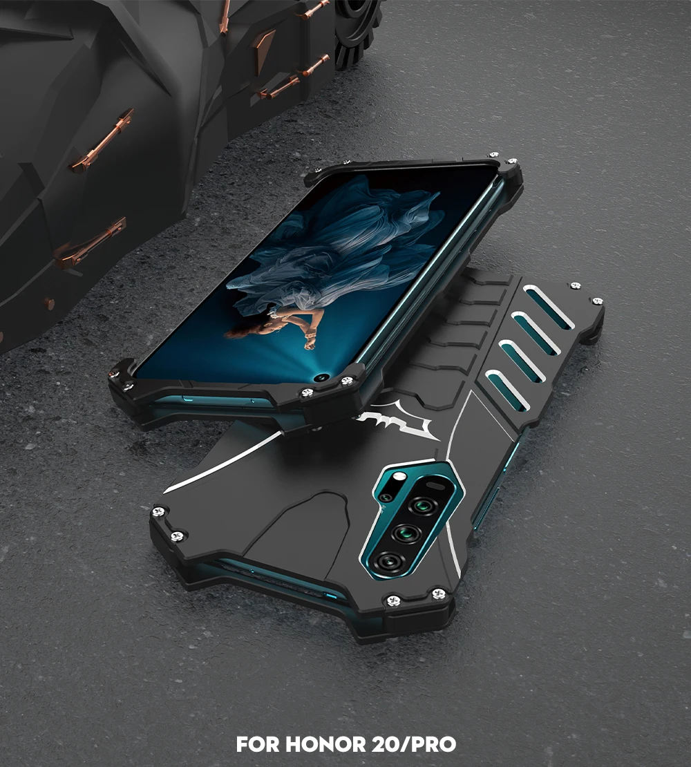 Противоударный чехол-подставка с Бэтменом для huawei Honor 20 20i 10 Lite 9 8 Nova 5i Pro 4 3i 3 алюминиевый бампер бронированный металлический чехол