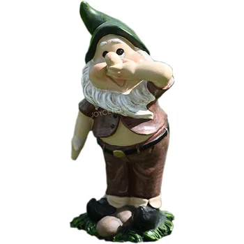 

GNOME STATUE SCULPTURE OUTDOOR DWARFS ORNAMENTS DECORATIONS GNOME FIGURINE FOR GARDEN DECORATION