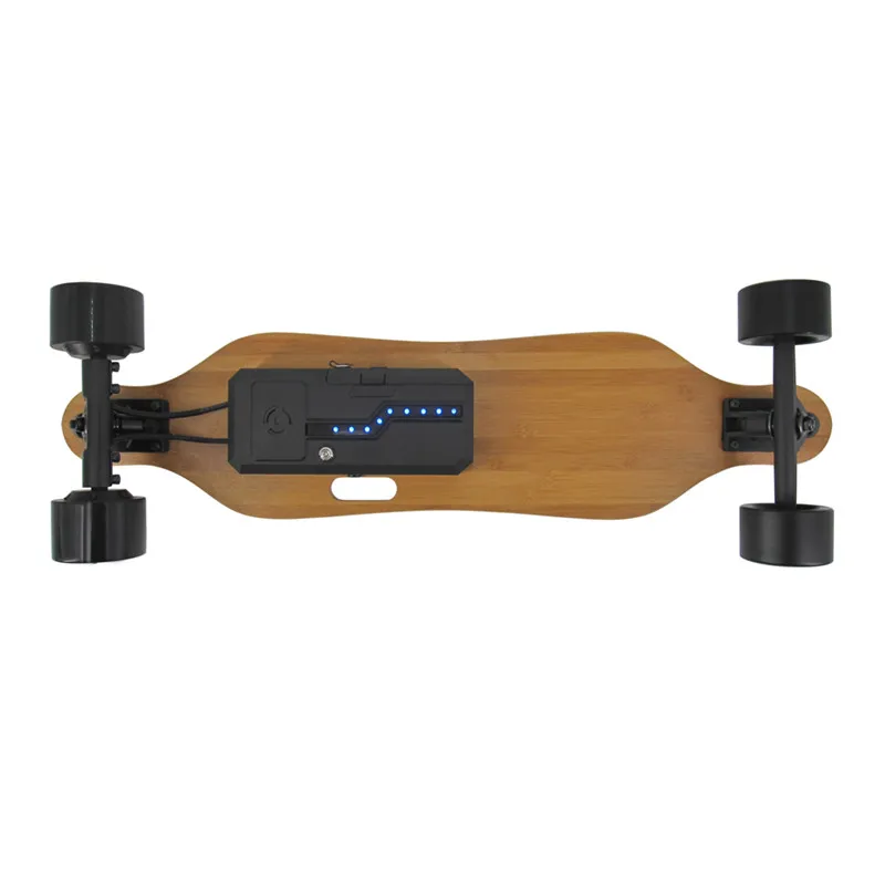 Съемный Электрический скейтборд электронный мини Лонгборд С дистанционным управлением Электрический скутер 350 Вт* 2 ступица-мотор