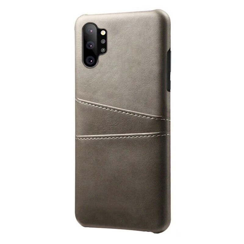 Для samsung Galaxy S8 S9 S10 Plus Note 10 Plus 8 9 A70 A50 A7 A9 Модный чехол-накладка с отделениями для карт из искусственной кожи+ поликарбонатные чехлы