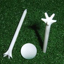 

50pcs 70mm White Golf Ball Wood Tee Outdoor sports wooden Tees