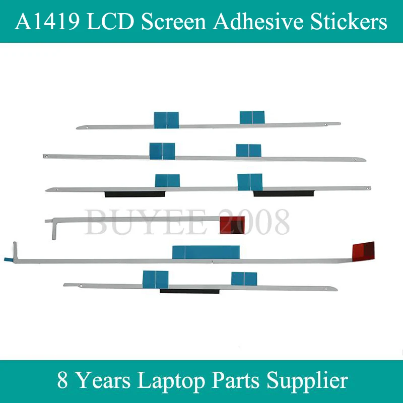 

10pcs Original New 27 Inch A1419 LCD Screen Adhesive Stickers For Imac 27" A1419 LCD Adhesive Tape Paper 2012-2017 Year