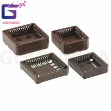 10PCS PLCC IC socket PLCC32 PLCC44 SMD DIP PLCC Socket adapter
