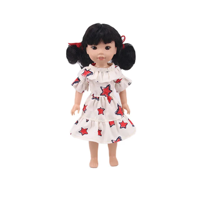 Doll Various Clothes Dress Shoes Boots 5 Cm Canvas Shoes Boots For 14.5 Inch Nancy Wellie Wisher American Doll Generation Girl`