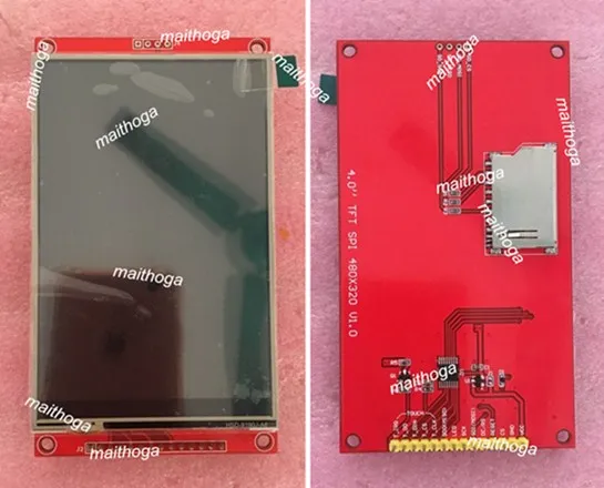 Maithoga 4 0 дюймов 14PIN цветная (RGB) 65K SPI TFT HD ЖК дисплей Экран с адаптером селфи стик