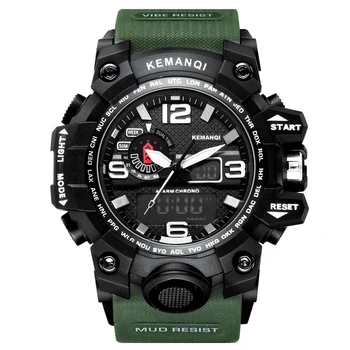 

2019 New Watch Fashion Sports Fitness Multifunctional Electronic Digital Watch Popular Men's Waterproof