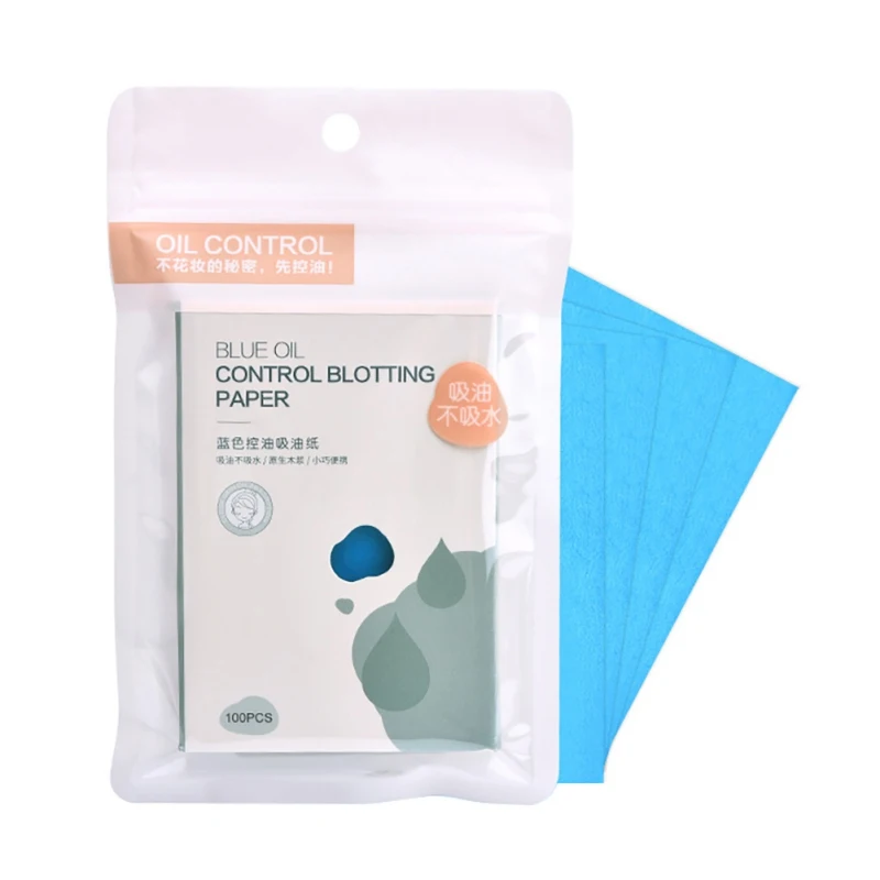 

100pcs/box Cleansing Face Paper Absorb Blotting Facial Cleanser Oily Skin Oil Control Oil Absorbing Paper Makeup Tissue Papers